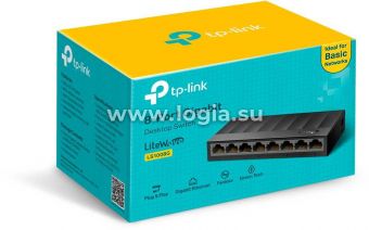TP-Link LS1008G 8- 10/100/1000 /   SMB